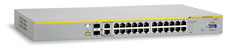 24 Port POE Stackable Managed Fast Ethernet Switch with Two 10/100/1000T / SFP Combo uplinks Allied Telesis AT-8000S/24POE фото, купить, цена, магазин