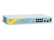 8 Port POE Managed Fast Ethernet Switch with One 10/100/1000T / SFP Combo uplinks, Silient operation Allied Telesis AT-8000/8POE фото, купить, цена, магазин