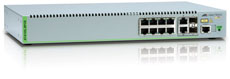 8 Port PoE+ Managed Standalone Fast Ethernet Switch. Single AC Power Supply - Extended Temp Range Allied Telesis AT-8100L/8POE-E фото, купить, цена, магазин