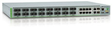 16 x 100FX (SC) & 8 x 10/100TX Port Managed Stackable Fast Ethernet PoE Switch. Dual AC Power Supply Allied Telesis AT-8100S/16F8-SC фото, купить, цена, магазин