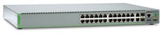 24 Port Managed Stackable Fast Ethernet Switch. Dual AC Power Supply Allied Telesis AT-8100S/24 фото, купить, цена, магазин