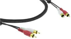 Кабель 2 RCA на 2 RCA (Вилки - Вилки), 0,9 м Kramer C-2RAM/2RAM-3 / 95-0202003 фото, купить, цена, магазин