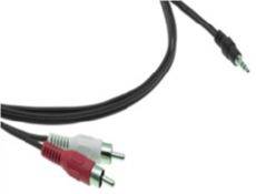 Кабель 3.5mm Audio на 2 RCA (Вилка - Вилки), 1,8 м Kramer C-A35M/2RAM-6 / 95-0122006 фото, купить, цена, магазин