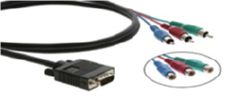 Кабель VGA (Вилка) - 3 RCA (Вилки), 1,8 м Kramer C-GM/3RVM-6 / 92-3103006 фото, купить, цена, магазин