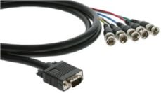 Кабель VGA (Вилка) на 5 BNC (Розетки), 1,8 м Kramer C-GM/5BF-6 / 92-4105006 фото, купить, цена, магазин