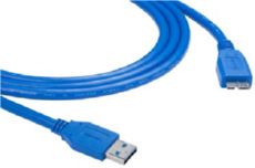 Кабель USB-A 3.0 вилка- USB-Micro B вилка, 0,9 м Kramer C-USB3/MicroB-3 / 96-02356003 фото, купить, цена, магазин