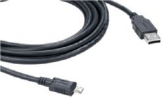 Кабель USB-A 2.0 вилка- micro-USB-B вилка, 1,8 м Kramer C-USB/MicroB-6 / 96-02156006 фото, купить, цена, магазин