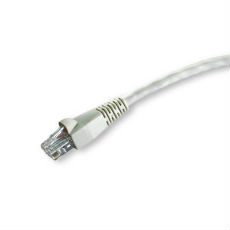 Коммутационный шнур RJ45-RJ45 UTP Cat.5e, 1 метр, серый AESP C5E-154GY-1MB фото, купить, цена, магазин