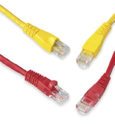Коммутационный шнур экран. RJ45-RJ45 S/FTP Cat.6A, LSHF, 1 метр, серый AESP C6A-315GY-1MB фото, купить, цена, магазин