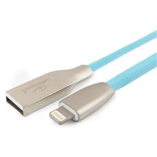 Кабель Cablexpert для Apple CC-G-APUSB01Bl-1M, AM/Lightning, серия Gold, длина 1м, синий, блистер Cablexpert CC-G-APUSB01Bl-1M фото, купить, цена, магазин