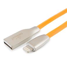 Кабель Cablexpert для Apple CC-G-APUSB01O-1M, AM/Lightning, серия Gold, длина 1м, оранжевый, блистер Cablexpert CC-G-APUSB01O-1M фото, купить, цена, магазин