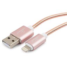 Кабель Cablexpert для Apple CC-G-APUSB02Cu-1M, AM/Lightning, серия Gold, длина 1м, золото, блистер Cablexpert CC-G-APUSB02Cu-1M фото, купить, цена, магазин