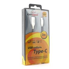 Кабель USB 2.0 Cablexpert CC-G-USBC01Bk-3M, AM/Type-C, серия Gold, длина 3м, черный, блистер Cablexpert CC-G-USBC01Bk-3M фото, купить, цена, магазин
