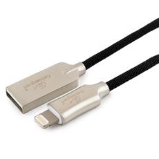 Кабель USB Cablexpert для Apple CC-P-APUSB02Bk-1.8M, MFI, AM/Lightning, серия Platinum, длина 1.8м, черный, нейлоновая оплетка, блистер Cablexpert CC-P-APUSB02Bk-1.8M фото, купить, цена, магазин