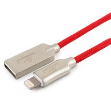 Кабель USB Cablexpert для Apple CC-P-APUSB02R-1M, MFI, AM/Lightning, серия Platinum, длина 1м, красный, нейлоновая оплетка, блистер Cablexpert CC-P-APUSB02R-1M фото, купить, цена, магазин