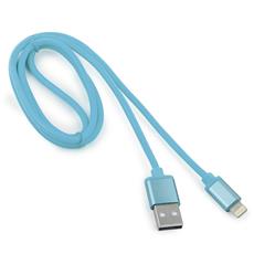 Кабель Cablexpert для Apple CC-S-APUSB01Bl-1M, AM/Lightning, серия Silver, длина 1м, синий, блистер Cablexpert CC-S-APUSB01Bl-1M фото, купить, цена, магазин