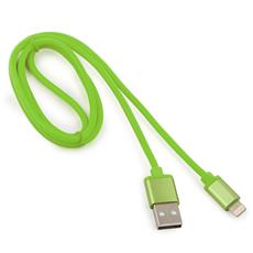 Кабель Cablexpert для Apple CC-S-APUSB01Gn-1M, AM/Lightning, серия Silver, длина 1м, зеленый, блистер Cablexpert CC-S-APUSB01Gn-1M фото, купить, цена, магазин