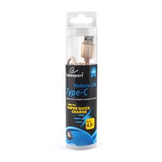 Кабель USB 2.0 Cablexpert CC-U-USBC01Gd-1.8M, AM/TypeC, серия Ultra, длина 1.8м, золотой, блистер Cablexpert CC-U-USBC01Gd-1.8M фото, купить, цена, магазин