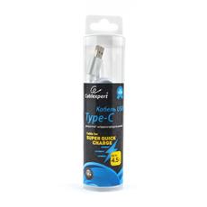 Кабель USB 2.0 Cablexpert CC-U-USBC01S-1.8M, AM/TypeC, серия Ultra, длина 1.8м, серебристый, блистер Cablexpert CC-U-USBC01S-1.8M фото, купить, цена, магазин