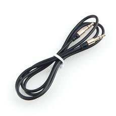 Кабель аудио Cablexpert CCAB-01-35MM-1MB, 3.5 джек (M)/3.5 джек (M), черный, 1м, блистер Cablexpert CCAB-01-35MM-1MB фото, купить, цена, магазин