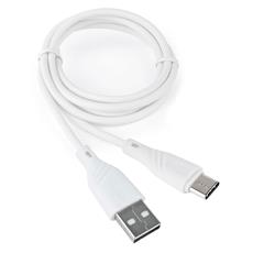 Кабель USB 2.0 Cablexpert CCB-USB2-AMCMO1-1MW, AM/Type-C, издание Classic 0.1, длина 1м, белый, блистер Cablexpert CCB-USB2-AMCMO1-1MW фото, купить, цена, магазин