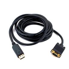 Кабель DisplayPort->VGA Cablexpert CCP-DPM-VGAM-10, 3м, 20M/15M, черный, экран, пакет Cablexpert CCP-DPM-VGAM-10 фото, купить, цена, магазин