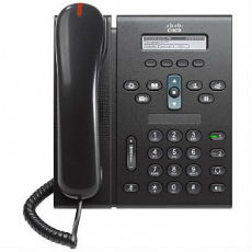 Cisco UC Phone 6921, Charcoal, Slimline Handset CISCO CP-6921-CL-K9= фото, купить, цена, магазин