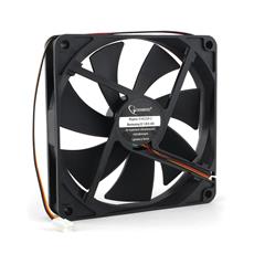 Вентилятор Gembird, 140x140x25, втулка, 3 pin, провод 40 см Gembird D14025SM-3 фото, купить, цена, магазин