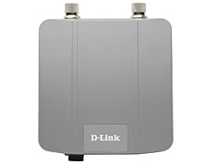 802.11a/n DualBand Wireless outdoor Access point/Bridge with output power 17dBm D-Link DAP-3520 фото, купить, цена, магазин