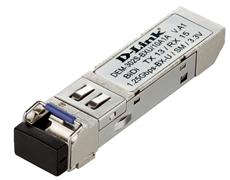1-port mini-GBIC 1000Base-BX SMF WDM (Bi-Directional) (up to 2km, single mode) D-Link DEM-302S-BXU фото, купить, цена, магазин