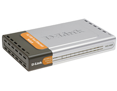 7-port UTP 10/100Mbps, 1-port SC 100BASE-FX, Switch Palm-top, Unmanaged, Desktop D-Link DES-1008F фото, купить, цена, магазин