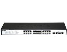 24-port UTP 10/100Mbps + 2-port 10/100/1000BASE-T port, Switch Stand-alone, Unmanaged, 19 D-Link DES-1026G фото, купить, цена, магазин