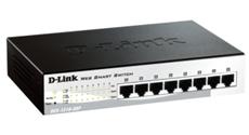 8 ports 10/100Mbps PoE WEB Smart III Switch D-Link DES-1210-08P фото, купить, цена, магазин