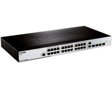 24-Port UTP 10/100Mbps + 4 combo 1000BASE-T/SFP, L2 Management Switch, 19 D-Link DES-3200-28 фото, купить, цена, магазин