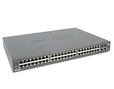 48-port UTP 10/100Mbps + 2 combo 1000BASE-T/SFP, L2 Single IP Management Switch, 19 D-Link DES-3550 фото, купить, цена, магазин
