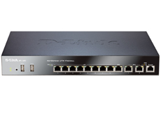UTM Net Defend Firewall 2 10/100/1000Base-TX WAN Ports, 8 10/100/1000Base-TX LAN Ports, 1user-configurable DMZ Ethernet Port 10/100/1000Mpbs D-Link DFL-860E фото, купить, цена, магазин