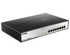 Layer 2 unmanaged Gigabit Switch,with PoE D-Link DGS-1008MP фото, купить, цена, магазин