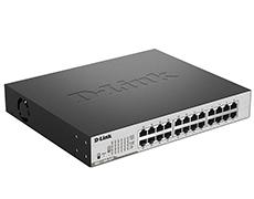 Gigabit Smart Switch 12-PORTS 10/100/1000MBPS POE D-Link DGS-1100-24P фото, купить, цена, магазин