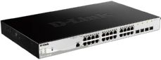 L2 Managed Switch with 24 10/100/1000Base-T ports and 4 1000Base-X SFP ports D-Link DGS-1210-28MP/ME фото, купить, цена, магазин