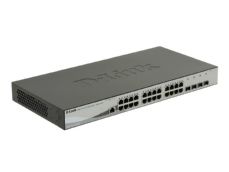 Managed Gigabit Switch with 24 10/100/1000Base-T + 4 SFP Ports (PSU with UPS feature) D-Link DGS-1210-28/ME фото, купить, цена, магазин