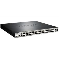 Gigabit Smart Switch with 48 10/100/1000Base-T PoE and 4 Gigabit SFP ports Metro D-Link DGS-1210-52MP/ME фото, купить, цена, магазин