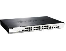 Gigabit Stackable SmartPro Switch with 24 PORTS 10/100/1000MBPS POE + 4 PORTS 10G Base-X SFP+ D-Link DGS-1510-28XMP фото, купить, цена, магазин