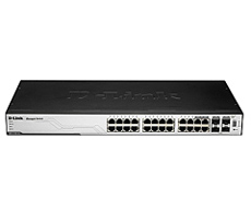 20-port UTP 10/100/1000BASE-T + 4 combo 1000BASE-T/SFP, L2 Management Switch, 2-port 10G (for stacking) 19 D-Link DGS-3100-24 фото, купить, цена, магазин