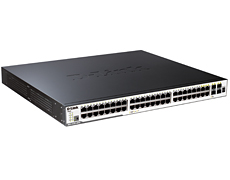 48-Port Managed L2+ PoE Gigabit Switch, physical stacking D-Link DGS-3120-48PC фото, купить, цена, магазин