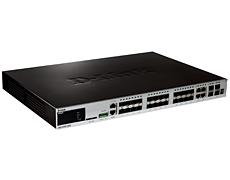 24-ports SFP with 4 Combo ports 10/100/1000Base-T/SFP and 4-ports SFP+ L2+ Stackable Management Switch, 19” D-Link DGS-3420-28SC фото, купить, цена, магазин