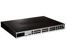 24-ports 10/100/1000Base-T with 4 Combo ports 10/100/1000Base-T/SFP and 4-ports SFP+ L2+ Stackable Management Switch, 19” D-Link DGS-3420-28TC фото, купить, цена, магазин