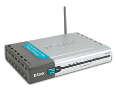Wireless 802.11g Cable/DSL Router with 4-port Switch and Parallel/USB Print Server D-Link DI-824VUP+ фото, купить, цена, магазин