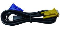 2 in 1 KVM Cable in 1,8m for DKVM-IP8/T1 D-Link DKVM-IPVUCB фото, купить, цена, магазин