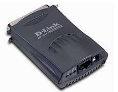 1-port UTP 10/100Mbps Auto-sensing, Print Server, 1-port Parallel Printer D-Link DP-301P+ фото, купить, цена, магазин