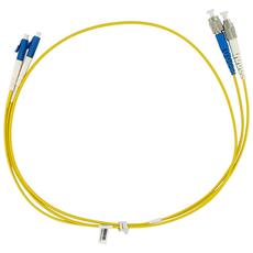 Патч-корд оптический TopLan, дуплексный, FC/UPC-LC/UPC, SM, 15.0 м LSZH TopLan DPC-TOP-652-FC/U-LC/U-15.0 фото, купить, цена, магазин